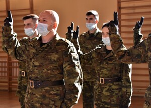 Ślubowanie funkcjonariuszy Nadodrzańskiego OSG Ślubowanie funkcjonariuszy Nadodrzańskiego OSG