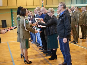 Uroczysty apel z okazji Narodowego Święta Niepodległości w Nadodrzańskim Oddziale Straży Granicznej Uroczysty apel z okazji Narodowego Święta Niepodległości w Nadodrzańskim Oddziale Straży Granicznej