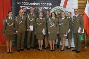 Uroczysty apel z okazji Narodowego Święta Niepodległości w Nadodrzańskim Oddziale Straży Granicznej Uroczysty apel z okazji Narodowego Święta Niepodległości w Nadodrzańskim Oddziale Straży Granicznej