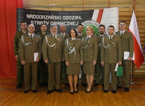 Uroczysty apel z okazji Narodowego Święta Niepodległości w Nadodrzańskim Oddziale Straży Granicznej Uroczysty apel z okazji Narodowego Święta Niepodległości w Nadodrzańskim Oddziale Straży Granicznej