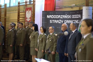 Uroczysty apel z okazji Narodowego Święta Niepodległości w Nadodrzańskim Oddziale Straży Granicznej Uroczysty apel z okazji Narodowego Święta Niepodległości w Nadodrzańskim Oddziale Straży Granicznej