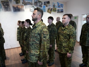 Ślubowanie nowo przyjętych funkcjonariuszy Straży Granicznej Ślubowanie nowo przyjętych funkcjonariuszy Straży Granicznej