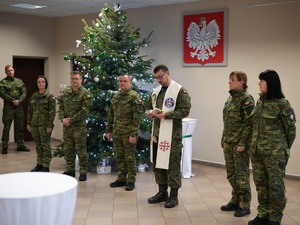 Wigilia dla funkcjonariuszy delegowanych do NoOSG Wigilia dla funkcjonariuszy delegowanych do NoOSG