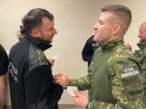 Wigilia dla funkcjonariuszy delegowanych do NoOSG Wigilia dla funkcjonariuszy delegowanych do NoOSG