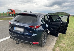 Zatrzymana Mazda CX5