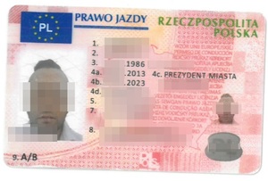 podrobione prawo jazdy