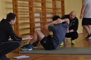 Zmagania kandydatów podczas II etapu naboru do służby 