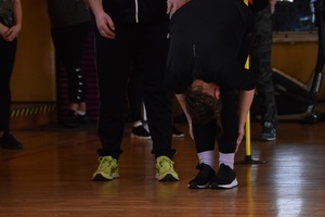 Zmagania kandydatów podczas II etapu naboru do służby 