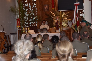 Msza święta w Kościele Garnizonowym w Krośnie Odrzańskim