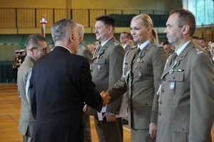 Wręczanie medali i odznaczeń