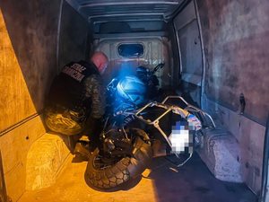 Pochodzący z kradzieży motocykl Pochodzący z kradzieży motocykl