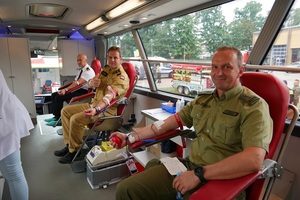 ZJEDNOCZENI KRWIĄ - lubuska akcja krwiodawstwa służb mundurowych ZJEDNOCZENI KRWIĄ - lubuska akcja krwiodawstwa służb mundurowych