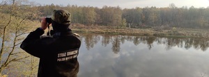 Funkcjonariusze NoOSG patrolują granicę na rzece Funkcjonariusze NoOSG patrolują granicę na rzece