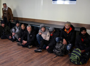 Afgańczycy zatrzymani na moście granicznym w Słubicach Afgańczycy zatrzymani na moście granicznym w Słubicach