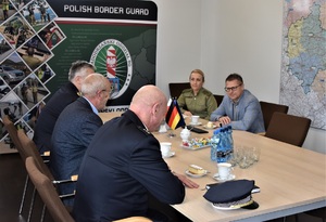 Wizyta Prezydenta Policji Kraju Związkowego Brandenburgia w NoOSG Wizyta Prezydenta Policji Kraju Związkowego Brandenburgia w NoOSG