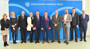 Spotkanie z Okręgowymi Inspektorami Pracy z Poznania, Zielonej Góry oraz Wrocławia Spotkanie z Okręgowymi Inspektorami Pracy z Poznania, Zielonej Góry oraz Wrocławia