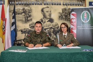 Porozumienie o współpracy NoOSG z 10 Wrocławską Brygadą Łączności Porozumienie o współpracy NoOSG z 10 Wrocławską Brygadą Łączności
