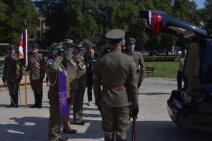 Przywitanie prochów gen. bryg. Jana Kazimierza Kruszewskiego w Zgorzelcu Przywitanie prochów gen. bryg. Jana Kazimierza Kruszewskiego w Zgorzelcu