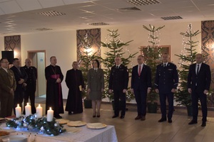 Spotkanie opłatkowe lubuskich służb mundurowych w siedzibie gorzowskiej policji Spotkanie opłatkowe lubuskich służb mundurowych w siedzibie gorzowskiej policji