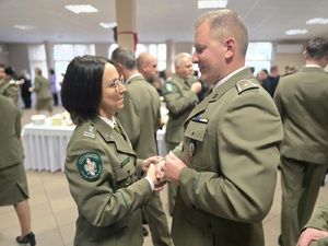 Spotkanie wigilijne w Nadodrzańskim Oddziale SG Spotkanie wigilijne w Nadodrzańskim Oddziale SG