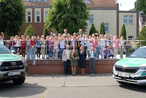 Uczniowie z Dychowa w Nadodrzańskim Oddziale Straży Granicznej Uczniowie z Dychowa w Nadodrzańskim Oddziale Straży Granicznej