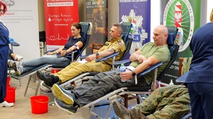 V edycja akcji krwiodawstwa "Zjednoczeni Krwią" w Nadodrzańskim Oddziale Straży Granicznej V edycja akcji krwiodawstwa "Zjednoczeni Krwią" w Nadodrzańskim Oddziale Straży Granicznej