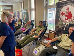 V edycja akcji krwiodawstwa "Zjednoczeni Krwią" w Nadodrzańskim Oddziale Straży Granicznej V edycja akcji krwiodawstwa "Zjednoczeni Krwią" w Nadodrzańskim Oddziale Straży Granicznej