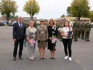 Funkcjonariusze Straży Granicznej podczas uroczystości ślubowania w NoOSG Funkcjonariusze Straży Granicznej podczas uroczystości ślubowania w NoOSG