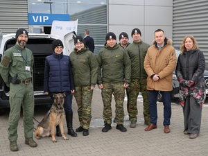 Nowy sprzęt dla poznańskich strażników granicznych Nowy sprzęt dla poznańskich strażników granicznych