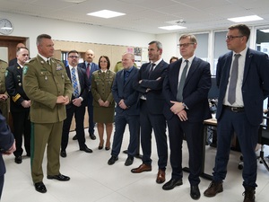 Uroczyste otwarcie Placówki Straży Granicznej,  PNCW w Świecku Uroczyste otwarcie Placówki Straży Granicznej,  PNCW w Świecku