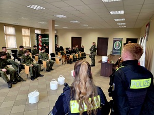 Uczniowie z „Elektryka” na zajęciach w Straży Granicznej! Uczniowie z „Elektryka” na zajęciach w Straży Granicznej!