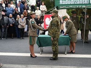 Ślubowanie funkcjonariuszy Nadodrzańskiego OSG Ślubowanie funkcjonariuszy Nadodrzańskiego OSG