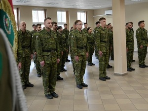 Mianowanie na kaprala w Nadodrzańskim Oddziale SG Mianowanie na kaprala w Nadodrzańskim Oddziale SG