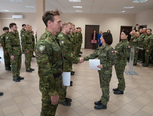 Mianowanie na kaprala w Nadodrzańskim Oddziale SG Mianowanie na kaprala w Nadodrzańskim Oddziale SG